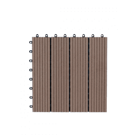 Vỉ gỗ lót sàn AWood DT01-4 Coffee