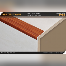 Nẹp nhôm cầu thang CT03