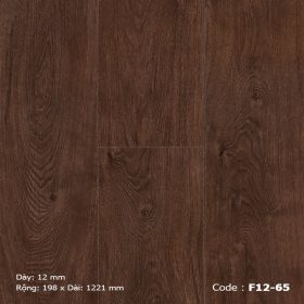 Sàn gỗ công nghiệp Nam Việt F12-65 – mặt vân gỗ – Hoàng Gia Nam Việt