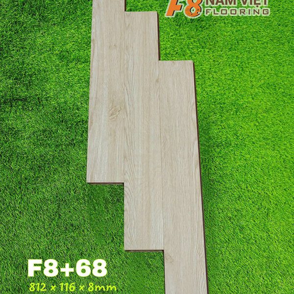 Sàn gỗ công nghiệp Nam Việt F8-68 – ảnh trực diện mặt ván