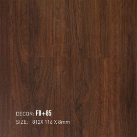 Sàn gỗ công nghiệp Nam Việt F8-85 – ảnh trực diện mặt ván