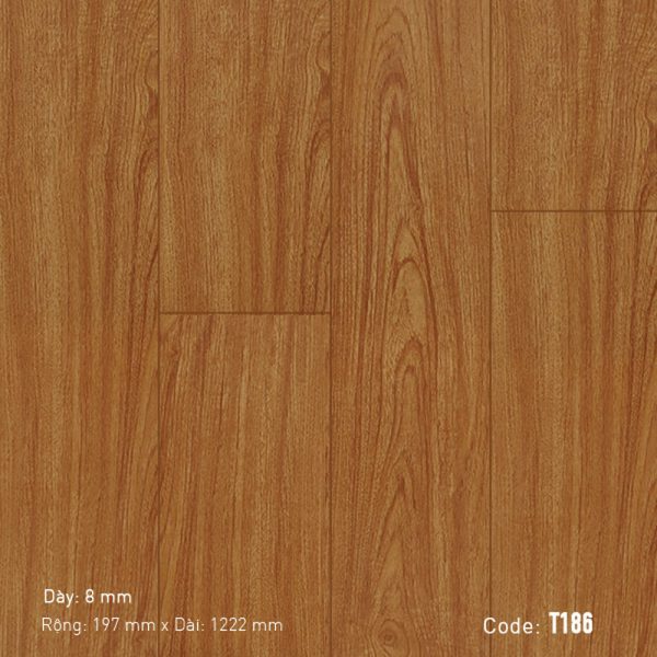 Sàn gỗ DREAM FLOOR T186 – ảnh trực diện mặt ván
