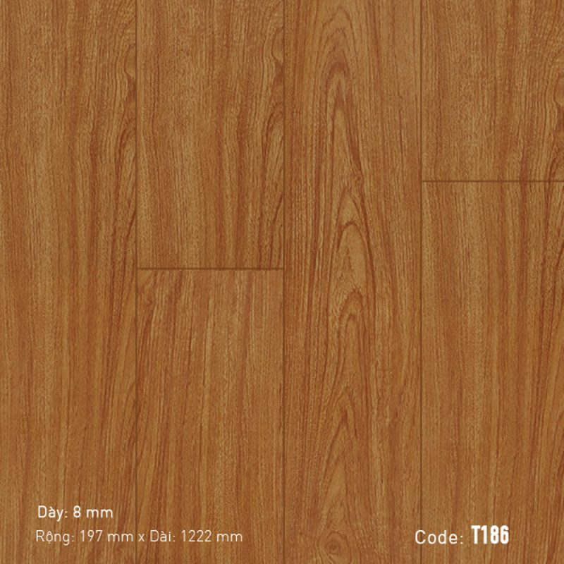 Sàn gỗ DREAM FLOOR T186 – ảnh trực diện mặt ván