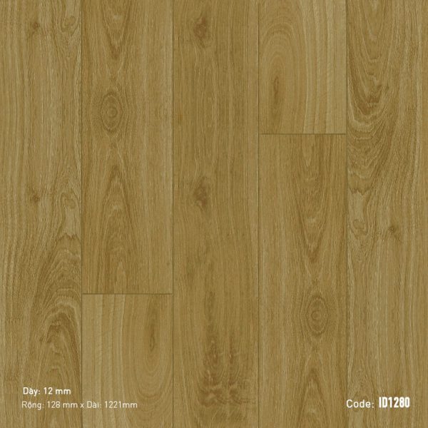 Sàn gỗ công nghiệp INDO-OR ID1280 – ảnh trực diện mặt ván