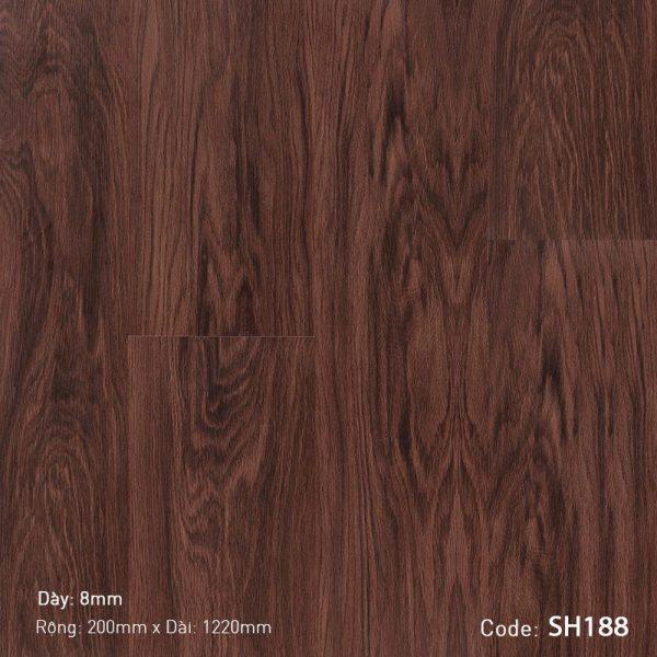 Sàn gỗ ShopHouse SH188 – ảnh trực diện mặt ván