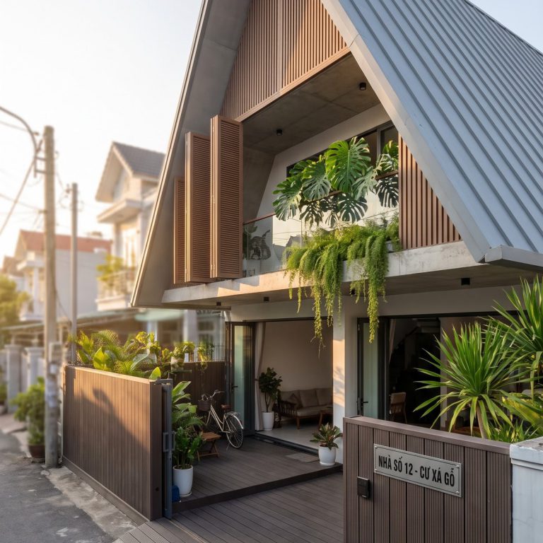Cổng và hàng rào gỗ nhựa – ảnh 3 – Hoàng Gia Nam Việt