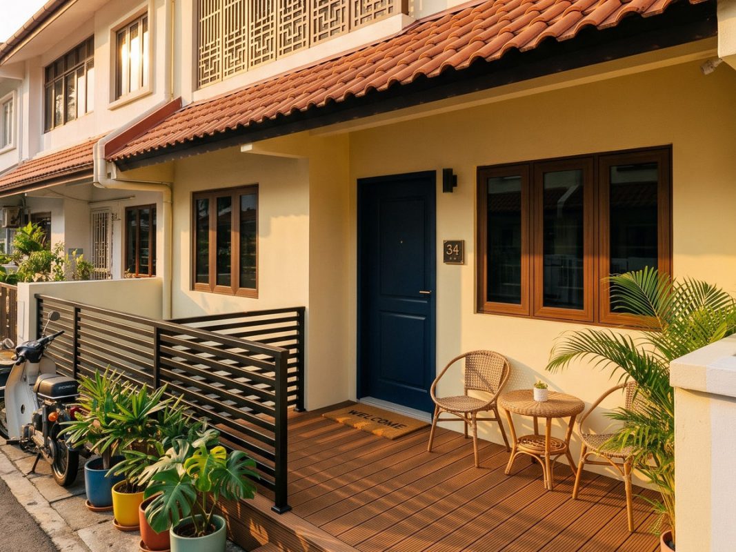 Cổng và hàng rào gỗ nhựa – ảnh bìa – Hoàng Gia Nam Việt
