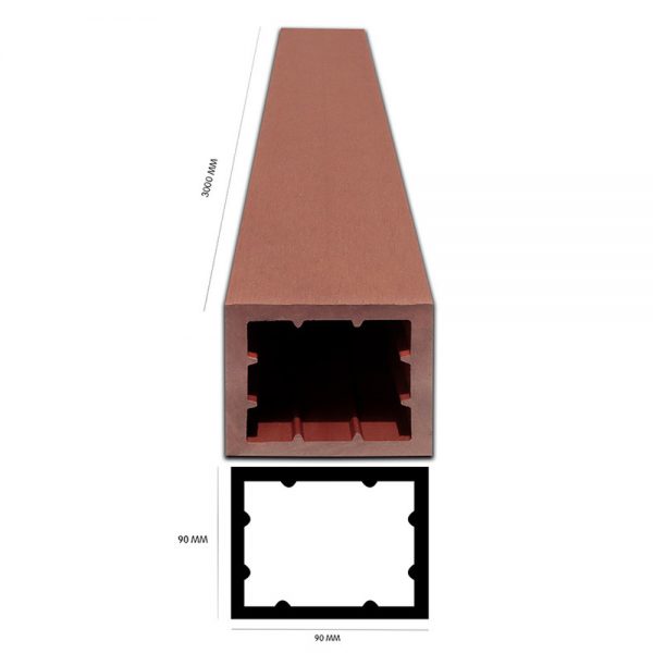 Cột EXWood EX90x90 Cedar – Hoàng Gia Nam Việt