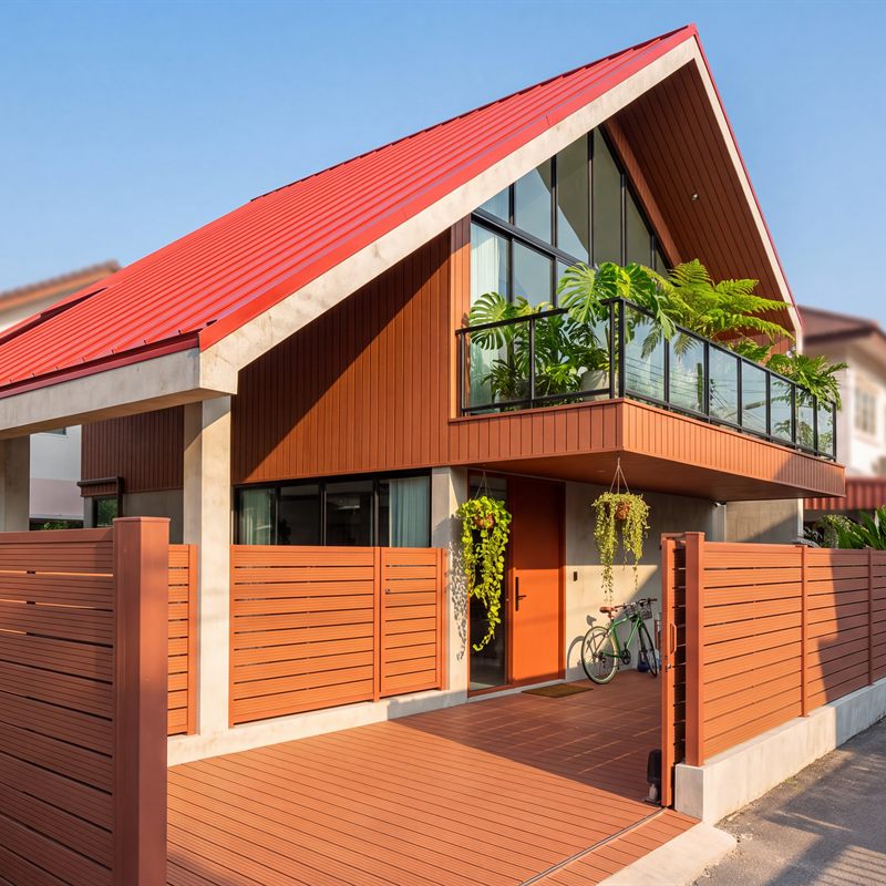 Sàn gỗ ngoài trời cho ban công, sân vườn