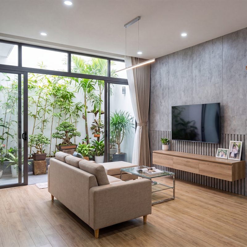 Sàn nhựa giả gỗ vân gỗ tự nhiên