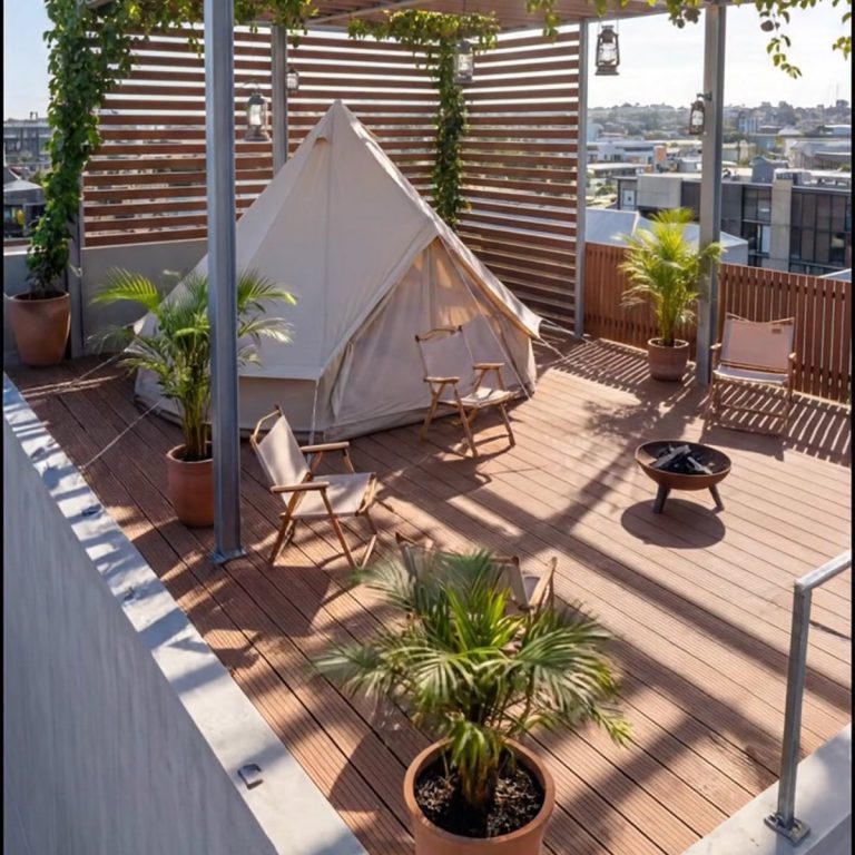Giàn hoa pergola gỗ nhựa – ảnh 5 – Hoàng Gia Nam Việt