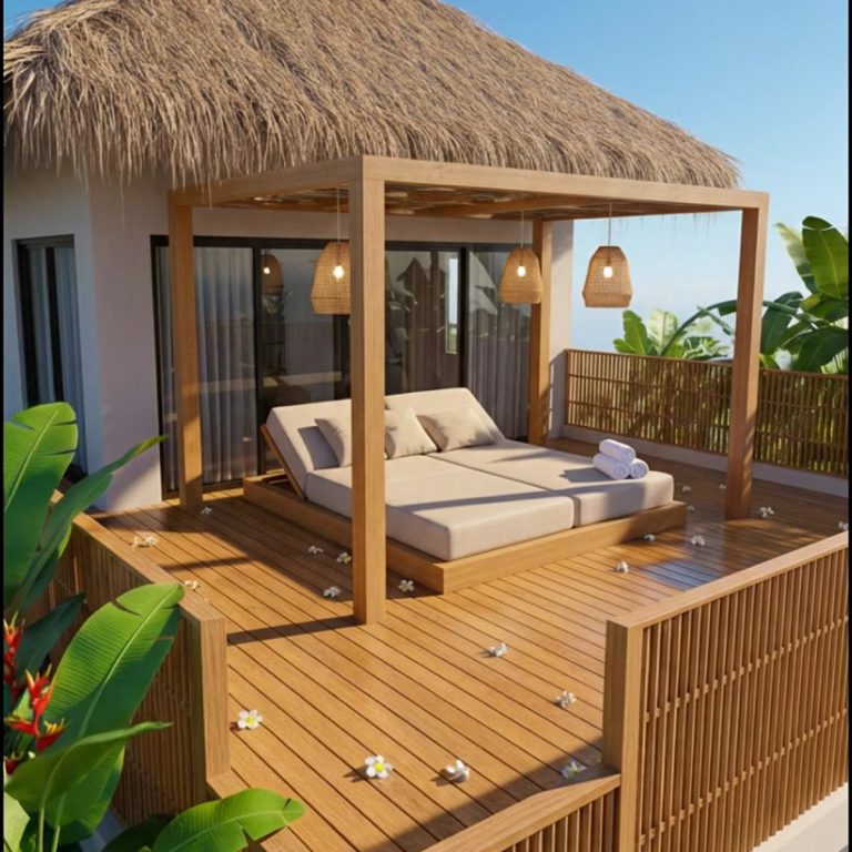 Giàn hoa pergola gỗ nhựa – ảnh 6 – Hoàng Gia Nam Việt