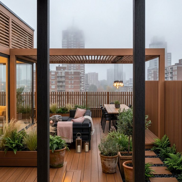 Giàn hoa pergola gỗ nhựa – ảnh 9 – Hoàng Gia Nam Việt