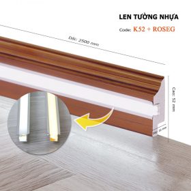 Len Tường LED K52 Rose Gold – Hoàng Gia Nam Việt