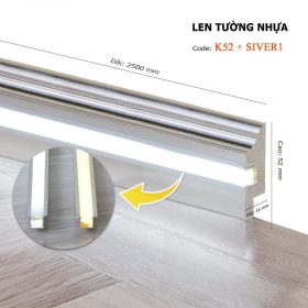 Len Tường LED K52 Silver – Hoàng Gia Nam Việt