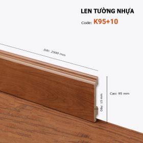 Len Tường Nhựa K95 10 – Hoàng Gia Nam Việt