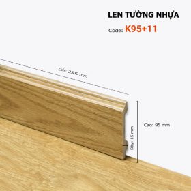 Len Tường Nhựa K95 11 – Hoàng Gia Nam Việt