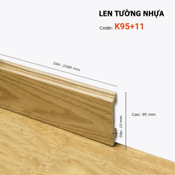 Len Tường Nhựa K95 11 – Hoàng Gia Nam Việt