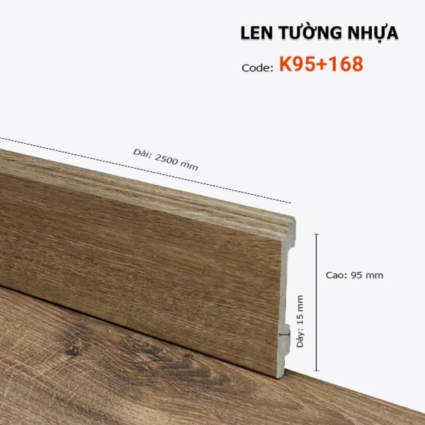 Len Tường Nhựa K95 168 – Hoàng Gia Nam Việt