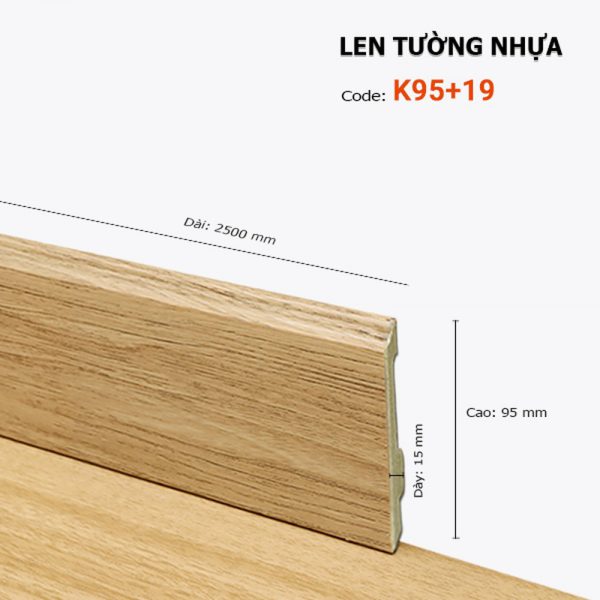 Len Tường Nhựa K95 19 – Hoàng Gia Nam Việt