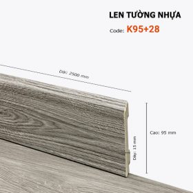 Len Tường Nhựa K95 28 – Hoàng Gia Nam Việt