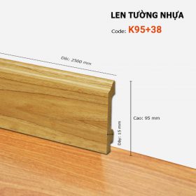 Len Tường Nhựa K95 38 – Hoàng Gia Nam Việt