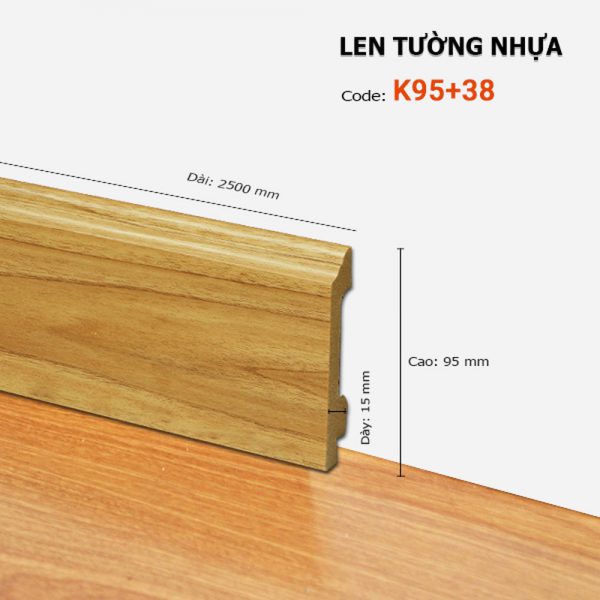 Len Tường Nhựa K95 38 – Hoàng Gia Nam Việt