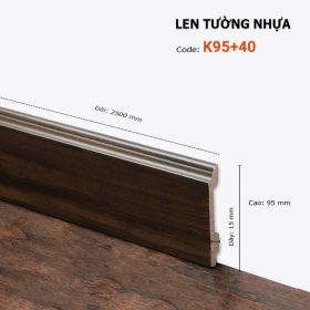 Len Tường Nhựa K95 40 – Hoàng Gia Nam Việt