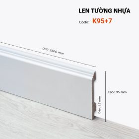 Len Tường Nhựa K95 7 – Hoàng Gia Nam Việt