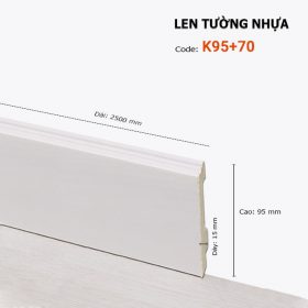 Len Tường Nhựa K95 70 – Hoàng Gia Nam Việt