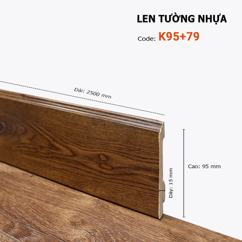 Len Tường Nhựa K95 79 Len Tường Nhựa K95 79 – Hoàng Gia Nam Việt