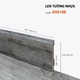 Len Tường Nhựa K95 88 – Hoàng Gia Nam Việt