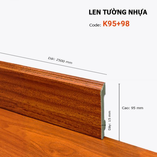 Len Tường Nhựa K95 98 – Hoàng Gia Nam Việt