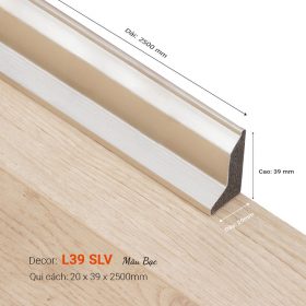 Len Tường Nhựa L39 Silver – Hoàng Gia Nam Việt