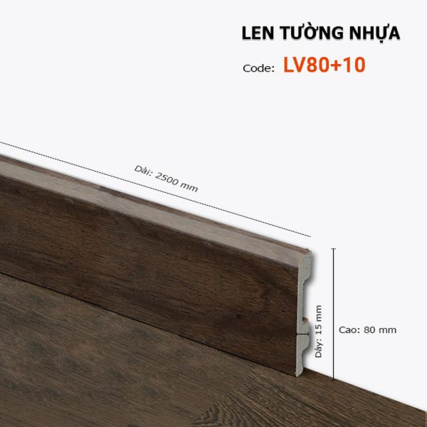 Len Tường Nhựa LV80 10 – Hoàng Gia Nam Việt