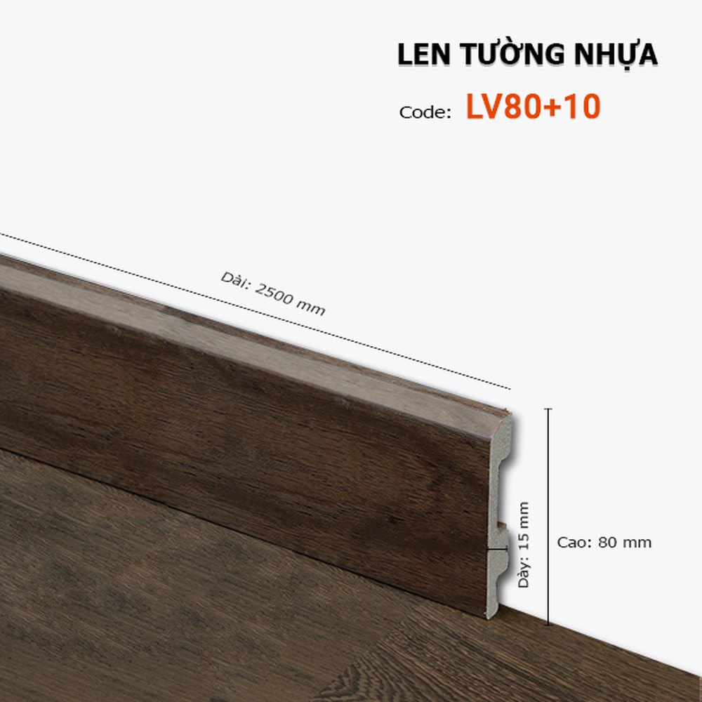Len Tường Nhựa LV80 10 Len Tường Nhựa LV80 10 – Hoàng Gia Nam Việt