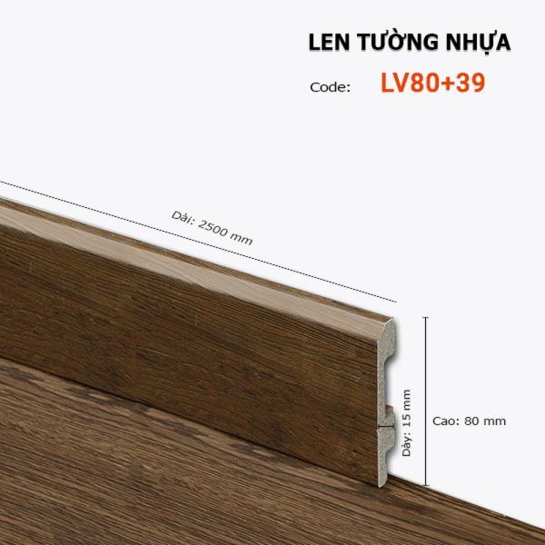 Len Tường Nhựa LV80 39 – Hoàng Gia Nam Việt