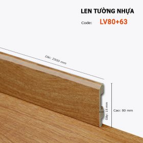 Len Tường Nhựa LV80 63 – Hoàng Gia Nam Việt