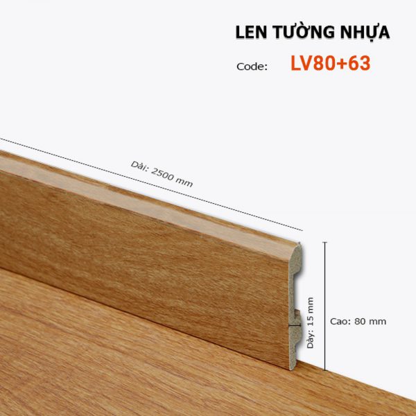 Len Tường Nhựa LV80 63 – Hoàng Gia Nam Việt