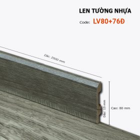 Len Tường Nhựa LV80 76D – Hoàng Gia Nam Việt