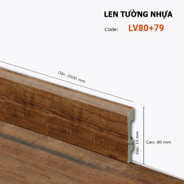 Len Tường Nhựa LV80 79 – Hoàng Gia Nam Việt