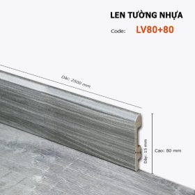 Len Tường Nhựa LV80 80 – Hoàng Gia Nam Việt