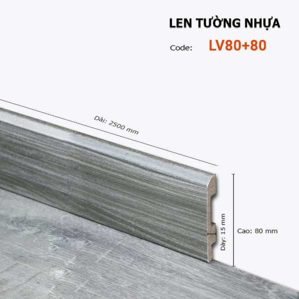 Len Tường Nhựa LV80 80 – Hoàng Gia Nam Việt