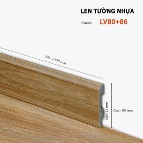 Len Tường Nhựa LV80 86 – Hoàng Gia Nam Việt