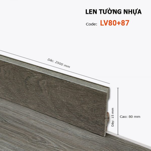 Len Tường Nhựa LV80 87 – Hoàng Gia Nam Việt