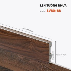 Len Tường Nhựa LV80 88 – Hoàng Gia Nam Việt