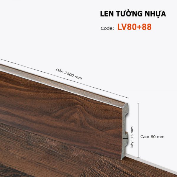 Len Tường Nhựa LV80 88 – Hoàng Gia Nam Việt