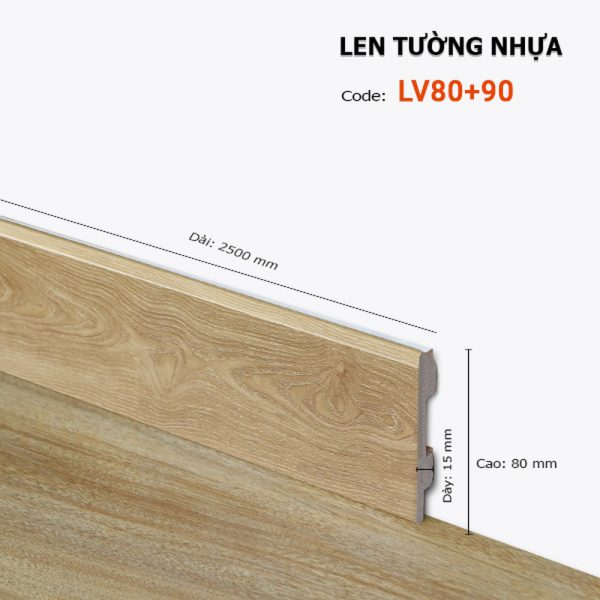 Len Tường Nhựa LV80 90 – Hoàng Gia Nam Việt
