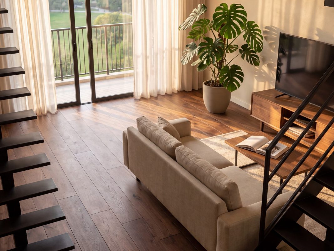 Lót sàn gỗ chung cư – hình 2 – Hoàng Gia Nam Việt