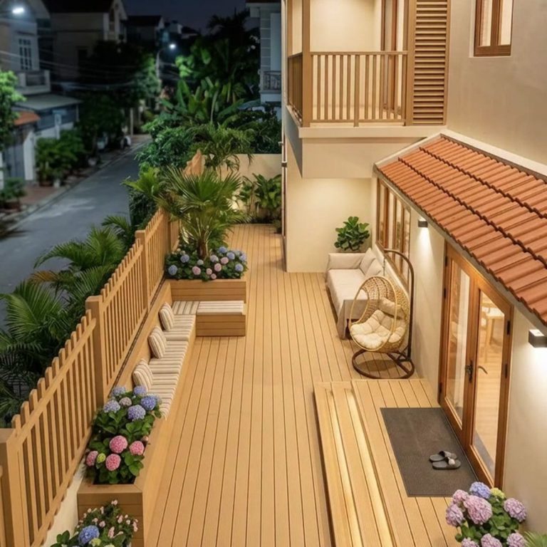 Ốp trần ban công, trần hiên – ảnh 1 – Hoàng Gia Nam Việt